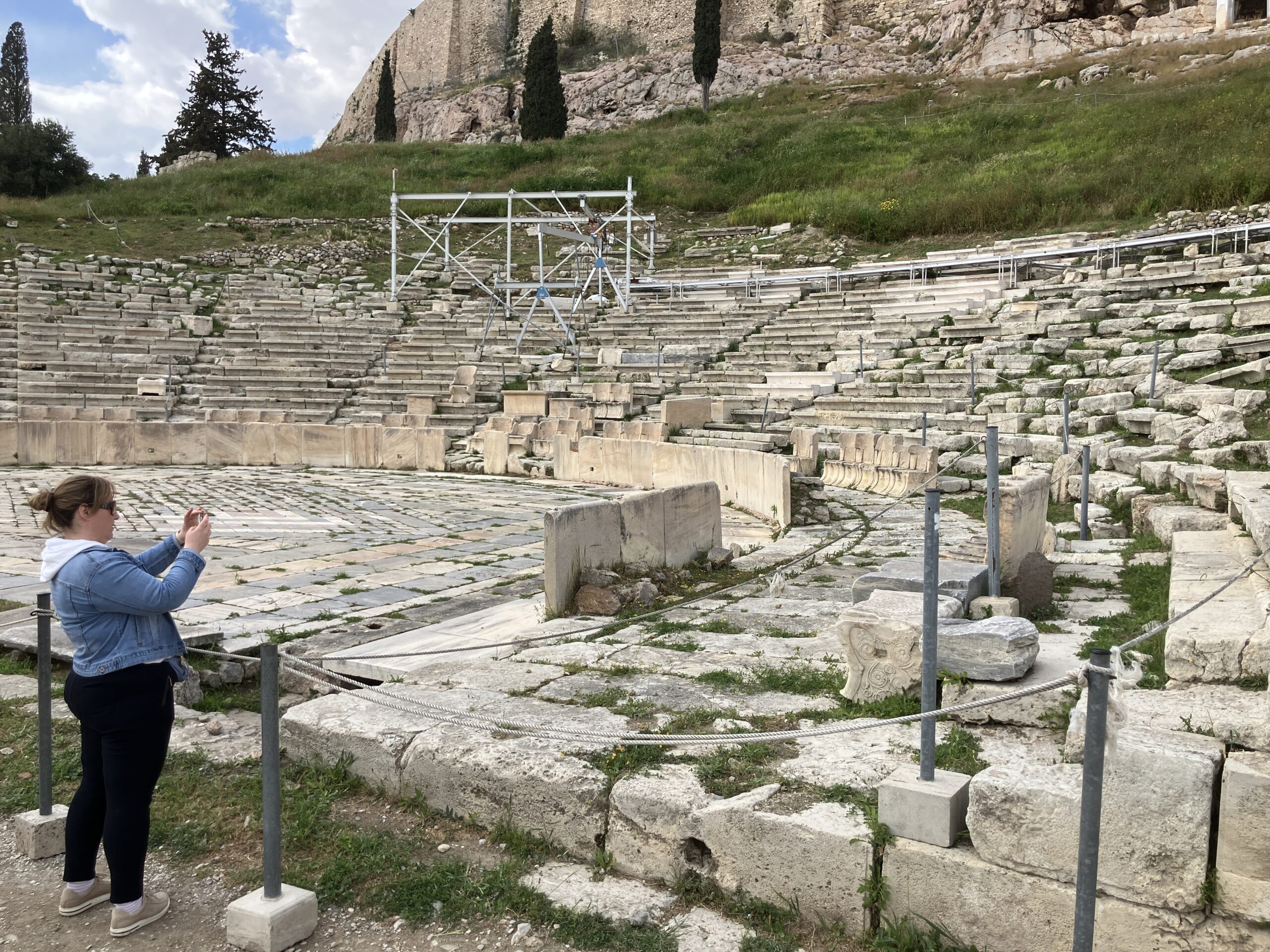 パルテノン神殿の全景