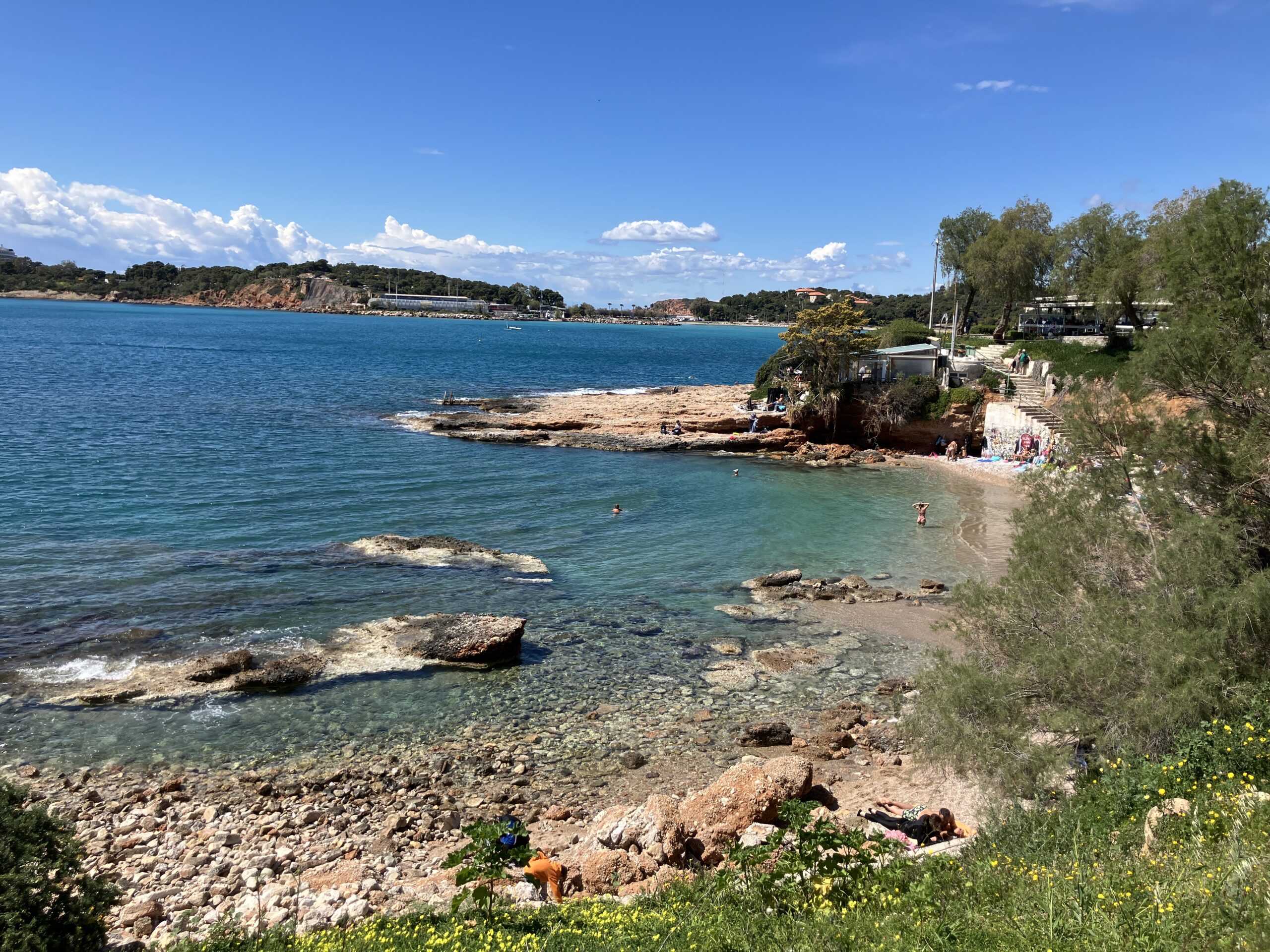 ヴーリャグメニ周辺の海岸線